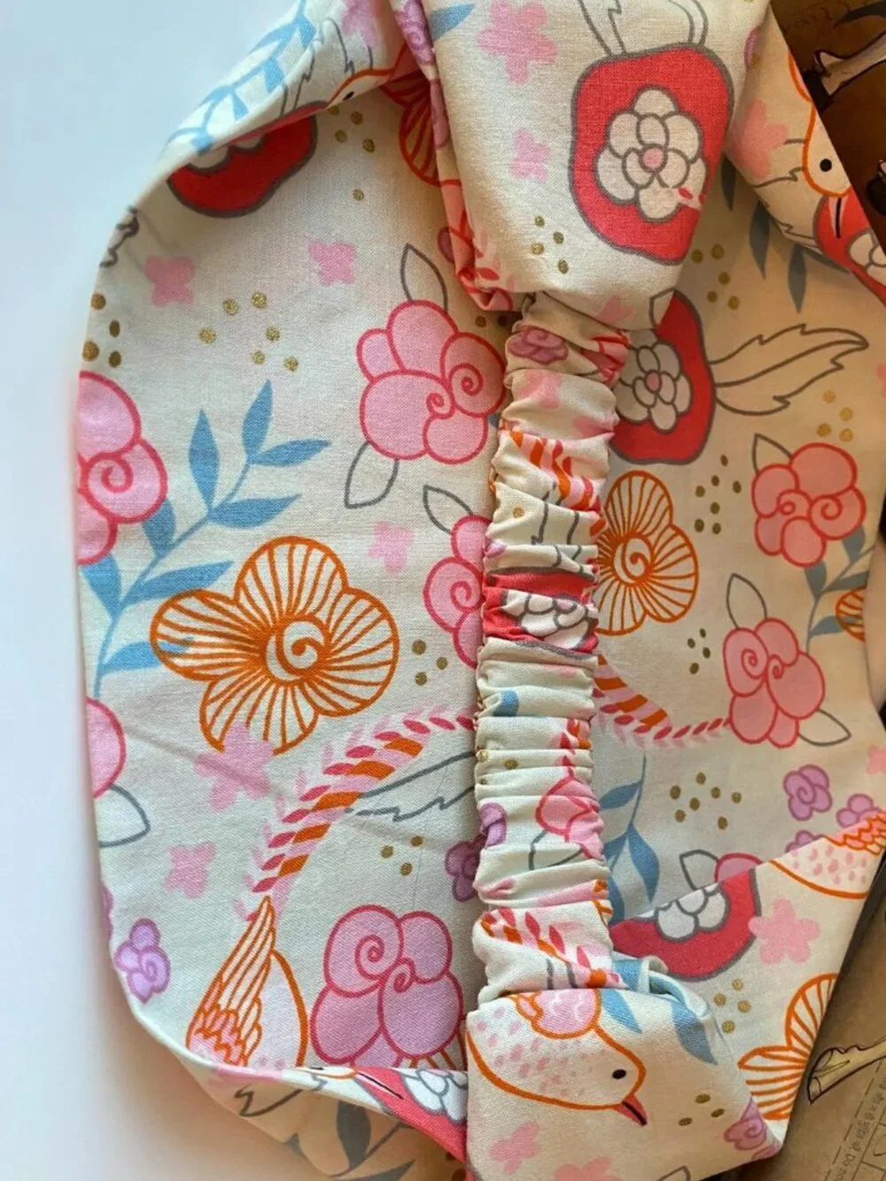 Head Scarf/Extra Wide Headband Bird Print